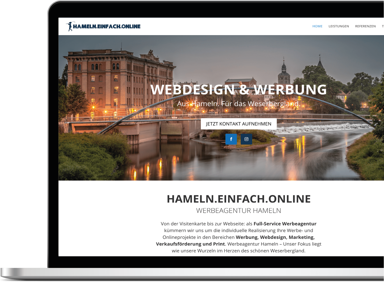 Desktop Webdesign Hameln